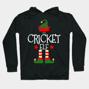 Cricket Elf Matching Family Group Christmas Party Pajamas Hoodie